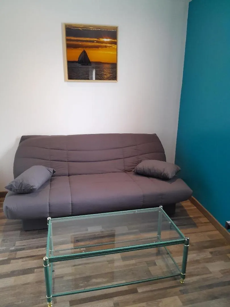 Saint Malo Bel Appartement Plain Pied 300 M Gare Plage Teletravail Fibre 아파트